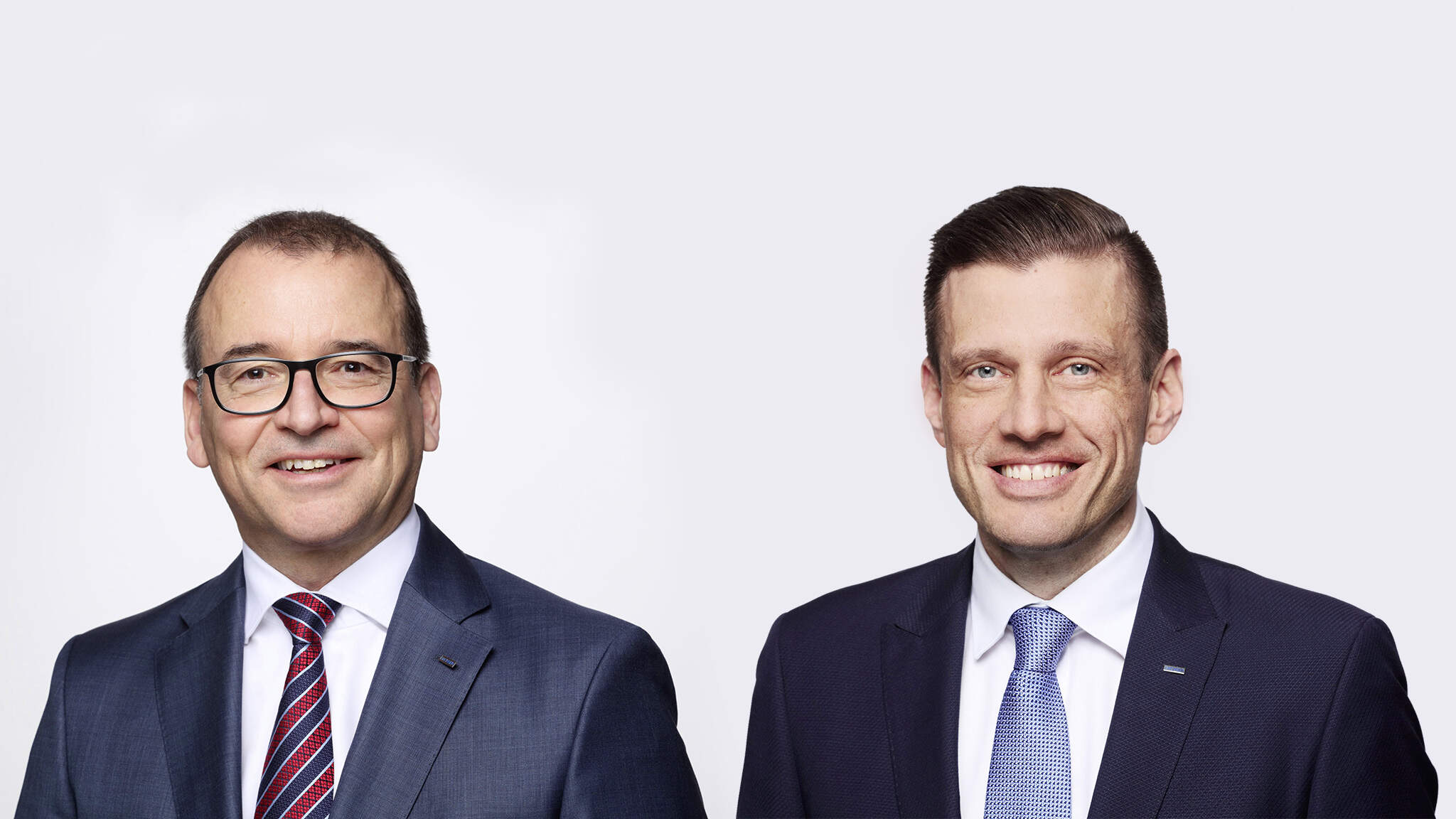 Alfred Miller, Managing Director at DACHSER Food Logistics (left) and Alexander Tonn, Chief Operations Officer (COO) Road Logistics at DACHSER (right).